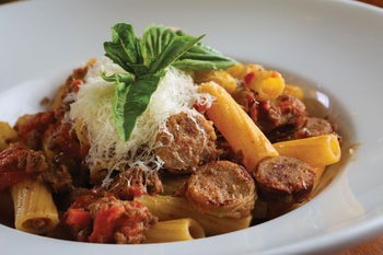 Order Rigatoni Bolognese food online from Biaggi's store, Maple Grove on bringmethat.com