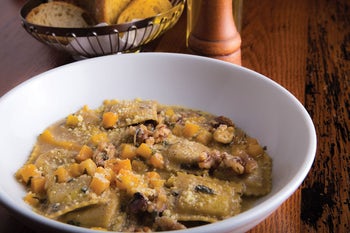 Order Butternut Squash Ravioli food online from Biaggi's store, Maple Grove on bringmethat.com