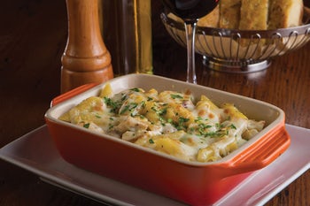 Order Baked Ziti Al Forno food online from Biaggi's store, Maple Grove on bringmethat.com