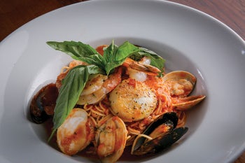 Order Capellini Di Mare food online from Biaggi's store, Maple Grove on bringmethat.com