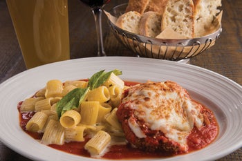 Order Chicken Parmesan food online from Biaggi's store, Maple Grove on bringmethat.com