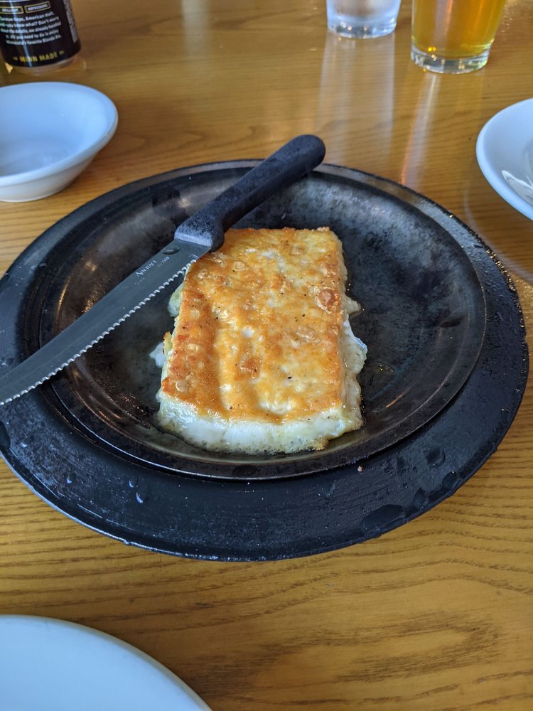 Order Saganaki food online from Christos Greek Restaurant store, Minneapolis on bringmethat.com