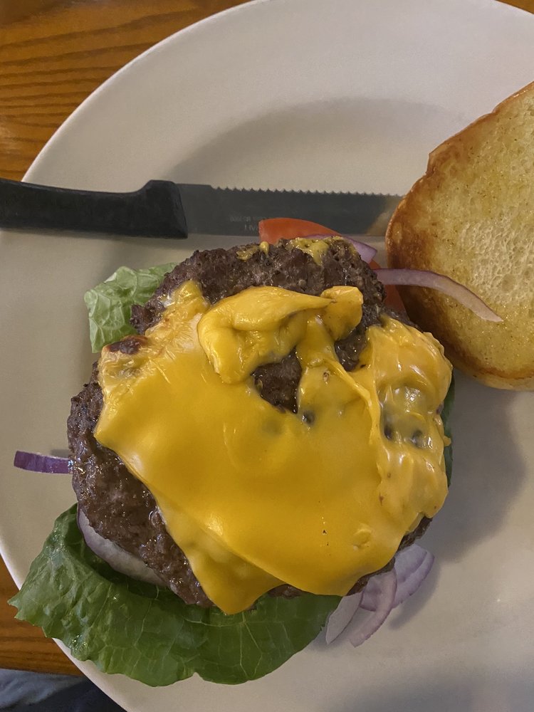 Order Cheeseburger food online from Christos Greek Restaurant store, Minneapolis on bringmethat.com