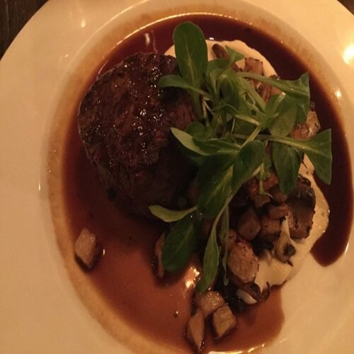 Order 9 Oz Creekstone Farms Filet Mignon food online from Zelo store, Minneapolis on bringmethat.com