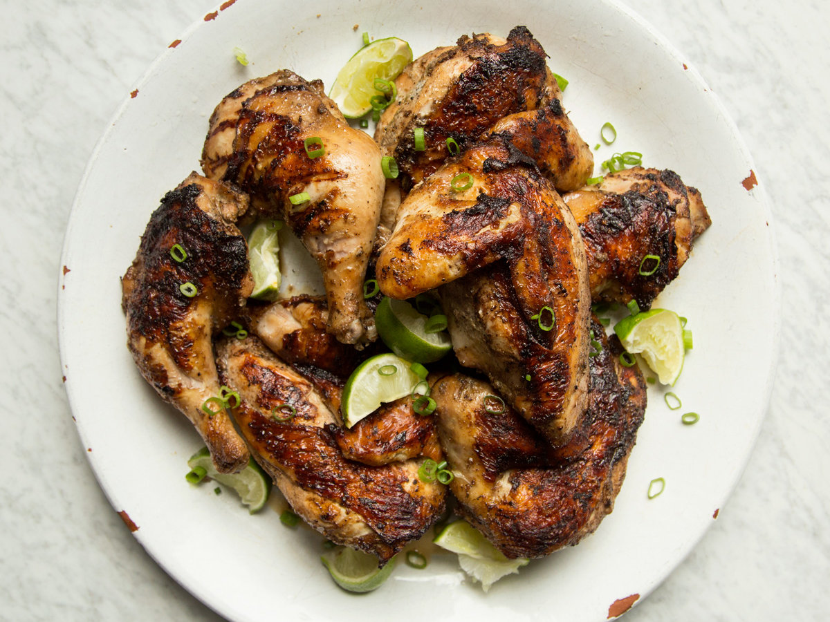 Order Jerk Chicken food online from Gs Jamaican Quisine store, Kansas City on bringmethat.com