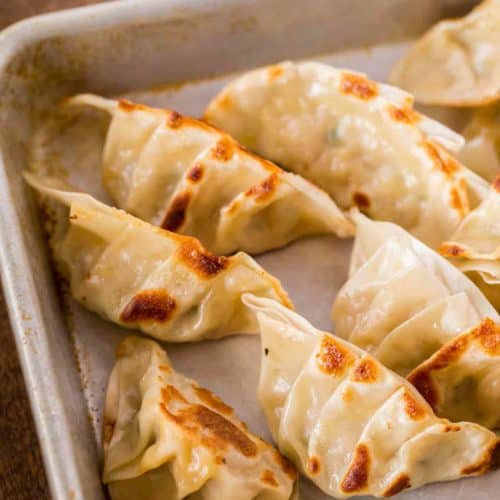 Order Handmade Pot Stickers (8)* food online from Bamboo Garden store, Lebanon on bringmethat.com