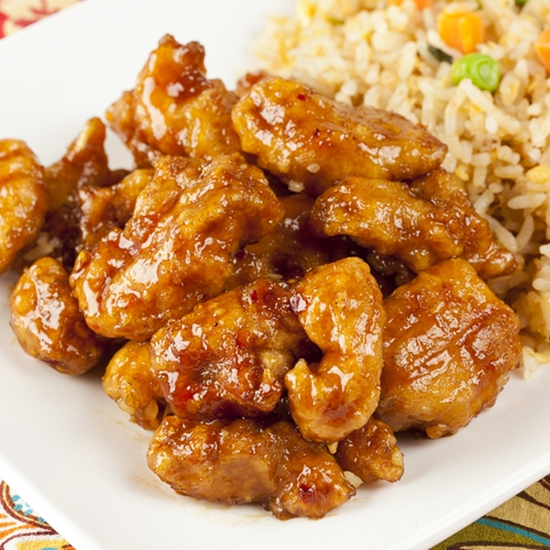 Order Orange Chicken food online from Peking Restaurant store, Monett on bringmethat.com