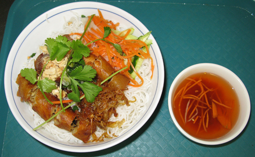 Order BUN GA TOM NUONG food online from Cafe Mochi store, Saint Louis on bringmethat.com