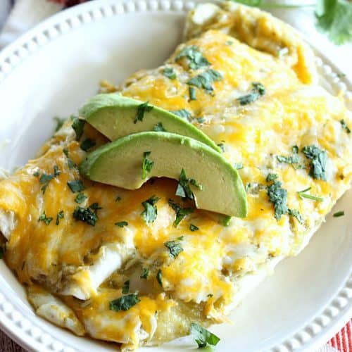 Order Verde Enchiladas food online from Canyon Cafe store, Saint Louis on bringmethat.com