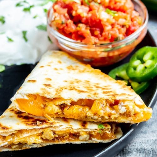 Order Grilled Chicken Quesadilla food online from Canyon Cafe store, Saint Louis on bringmethat.com
