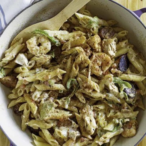 Order Nola Pasta food online from Central Station Grill store, Starkville on bringmethat.com