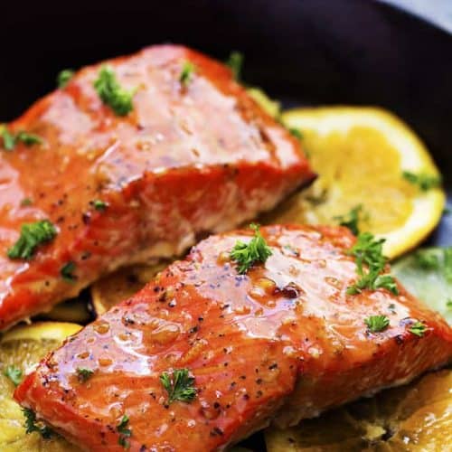 Order Citrus Salmon food online from Central Station Grill store, Starkville on bringmethat.com