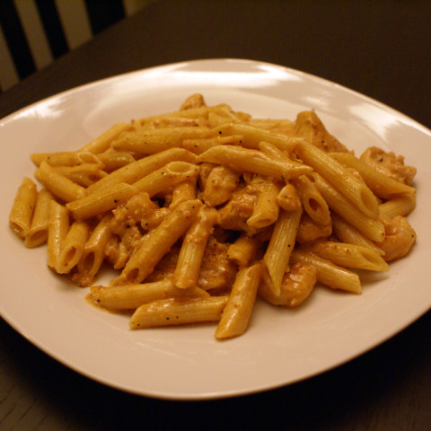 Order Nola Pasta food online from Central Station Grill store, Starkville on bringmethat.com