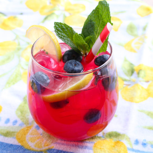 Order Blueberry Lemonade food online from Mcalister's Deli store, Starkville on bringmethat.com