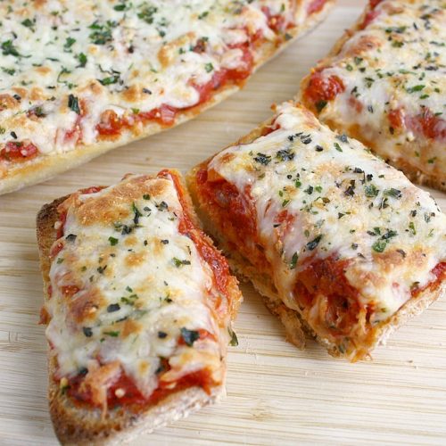 Order Kids French Bread Pizza food online from Mcalister's Deli store, Starkville on bringmethat.com