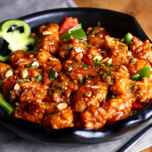 Order Kung Pao Chicken  food online from Chen's Chinese Restaurant store, Chester on bringmethat.com