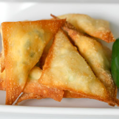 Order Fried Wonton (8) food online from China Shanghai Chinese Restaurant store, Fairfax on bringmethat.com