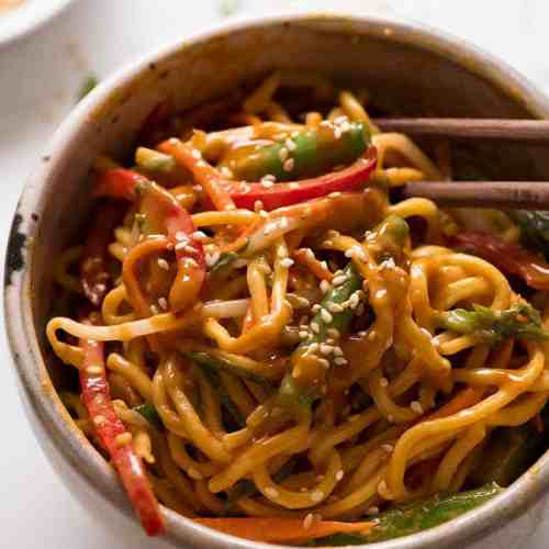 Order Cold Noodles with Sesame Sauce food online from China Shanghai Chinese Restaurant store, Fairfax on bringmethat.com