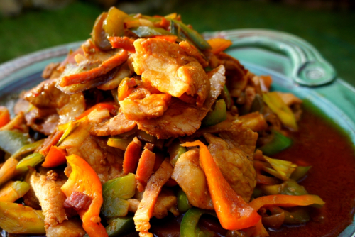 Order Double Cooked Pork food online from China Shanghai Chinese Restaurant store, Fairfax on bringmethat.com
