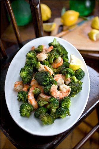 Order Shrimp with Broccoli food online from China Shanghai Chinese Restaurant store, Fairfax on bringmethat.com