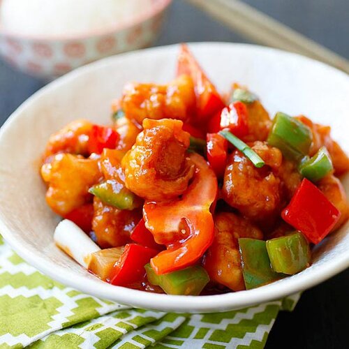 Order Sweet and Sour Combo food online from China Shanghai Chinese Restaurant store, Fairfax on bringmethat.com