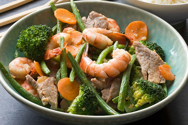 Order Shrimp with Mixed Vegetables food online from China Shanghai Chinese Restaurant store, Fairfax on bringmethat.com