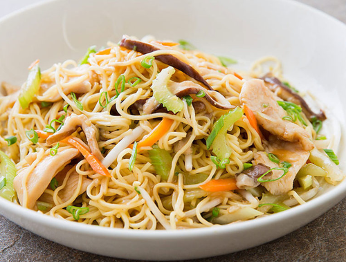 Order Chicken Lo Mein food online from China Shanghai Chinese Restaurant store, Fairfax on bringmethat.com