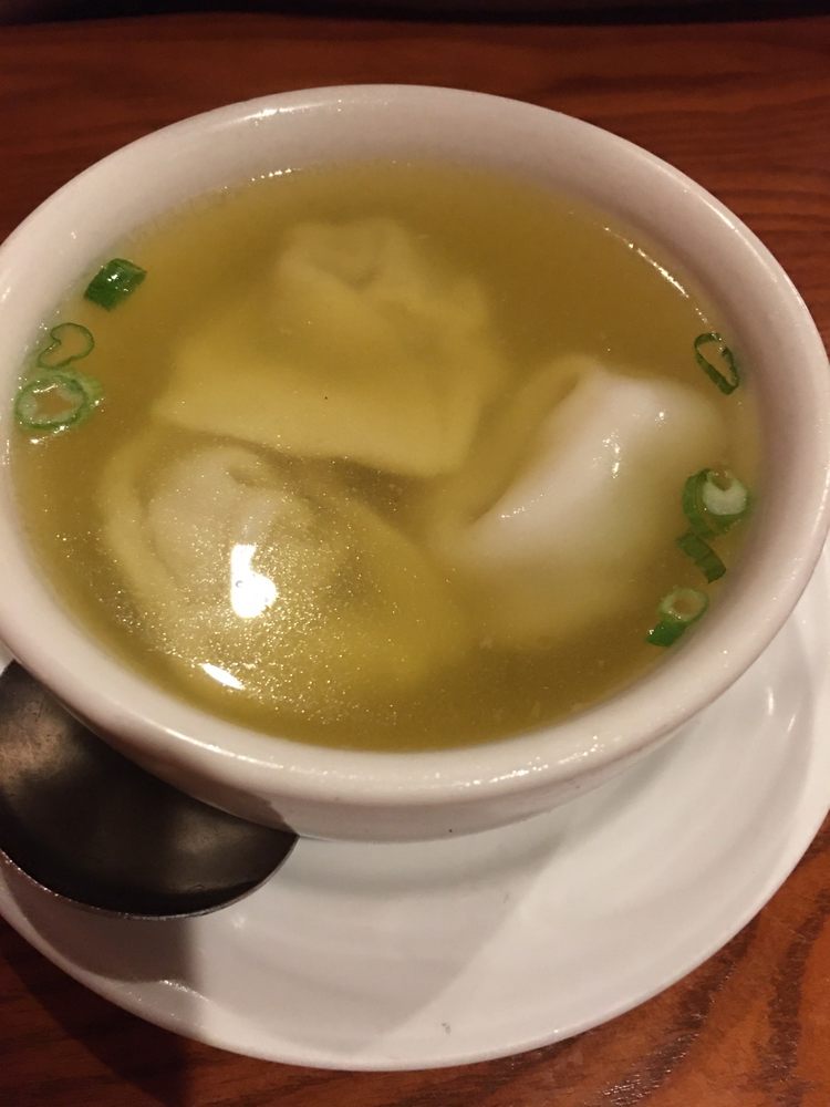 Order Traditional Wonton Soup food online from Phoenix Asian Cuisine store, Greensboro on bringmethat.com