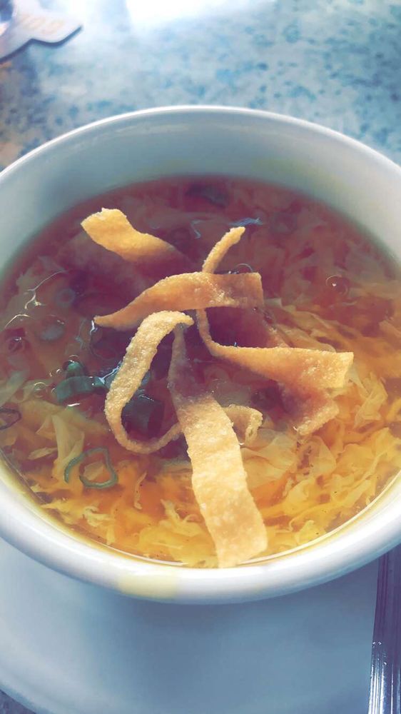 Order Egg Drop Soup food online from Phoenix Asian Cuisine store, Greensboro on bringmethat.com