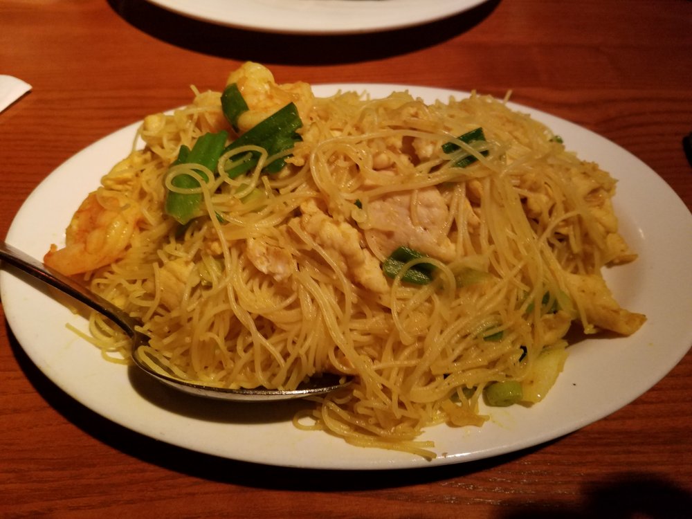 Order Singapore Noodles (Spicy) food online from Phoenix Asian Cuisine store, Greensboro on bringmethat.com