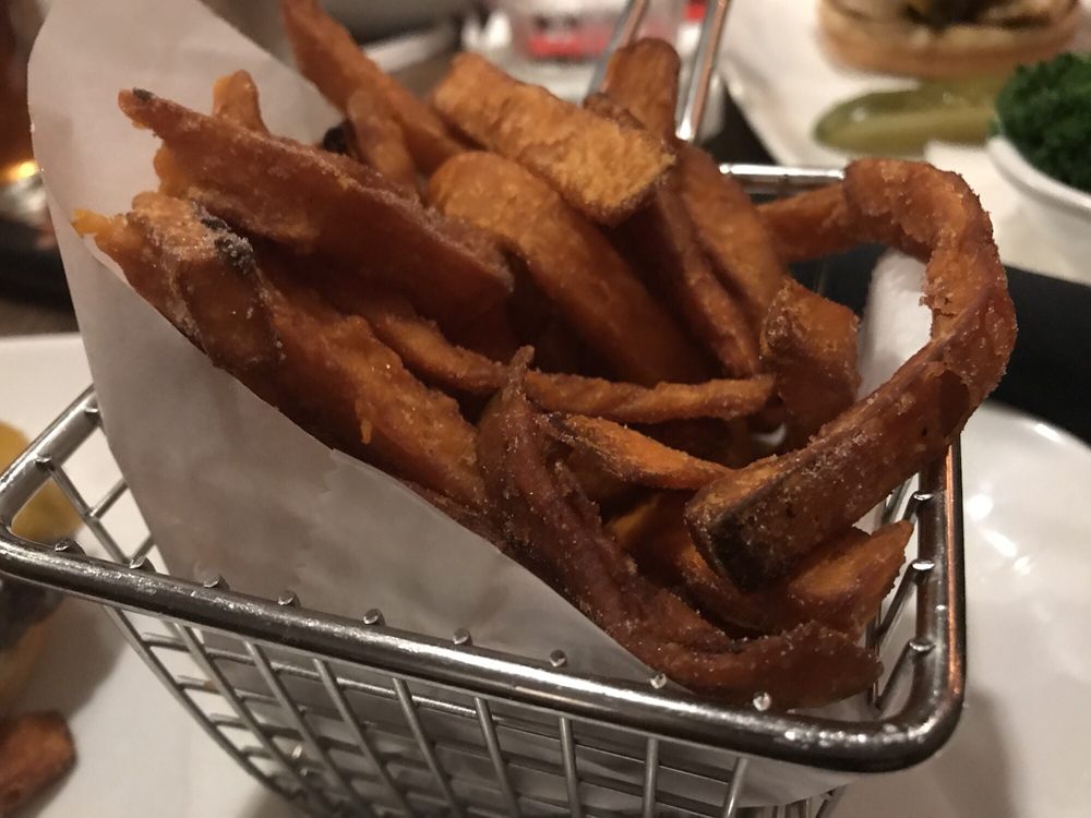 Order SWEET POTATO FRIES food online from Village Tavern store, Greensboro on bringmethat.com