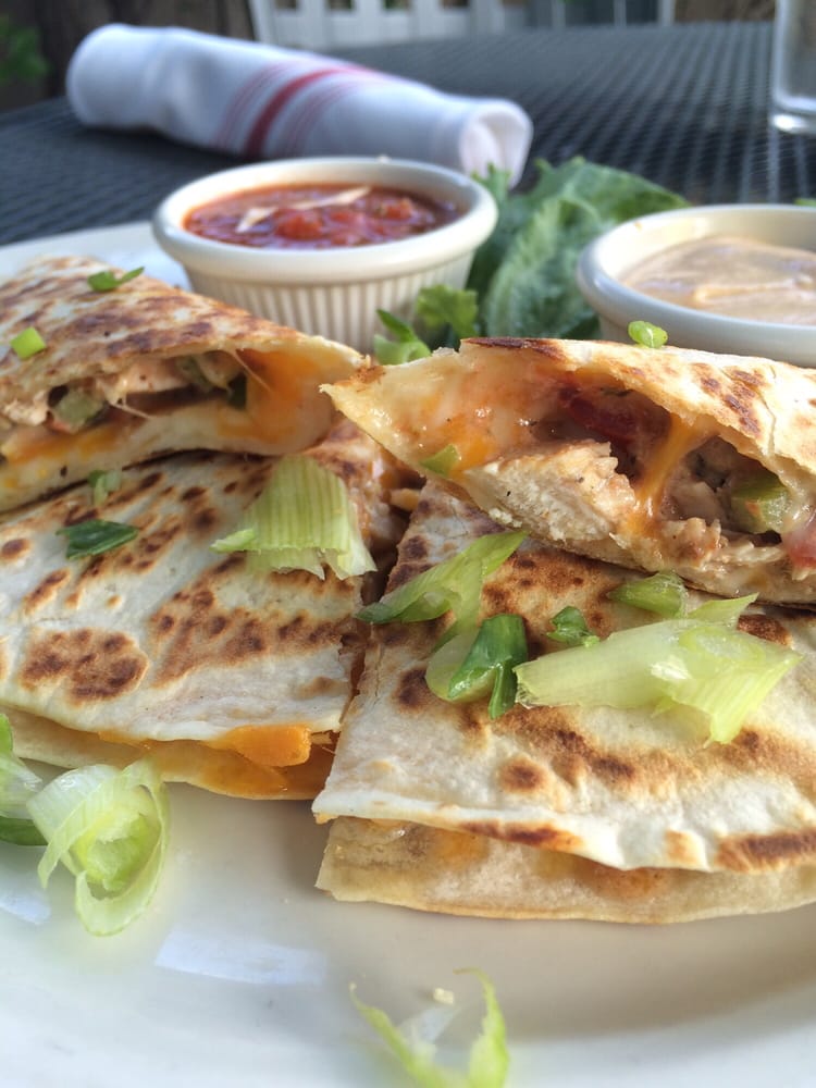 Order CHICKEN QUESADILLA food online from Village Tavern store, Greensboro on bringmethat.com