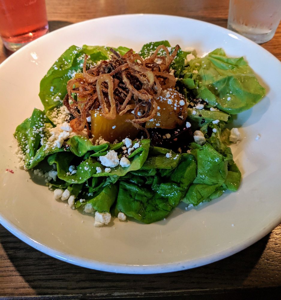 Order BEET SALAD food online from Village Tavern store, Greensboro on bringmethat.com