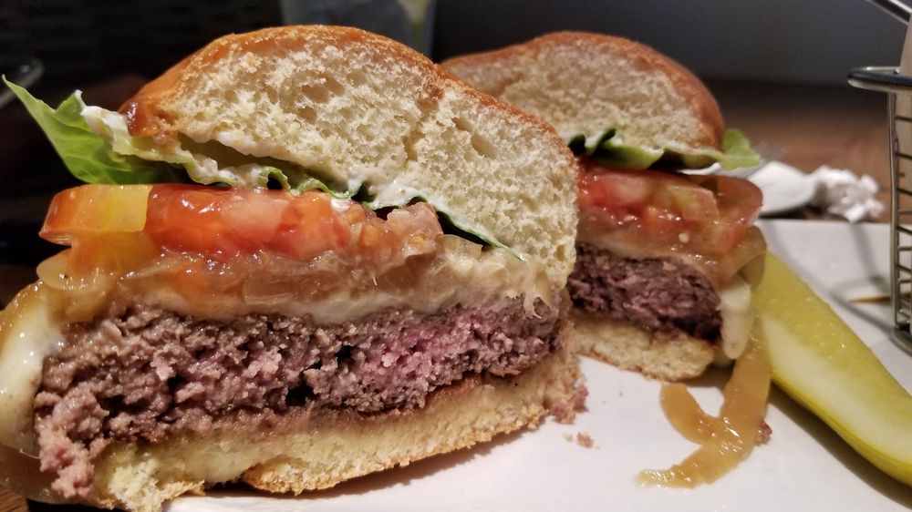 Order GASTROPUB BURGER food online from Village Tavern store, Greensboro on bringmethat.com
