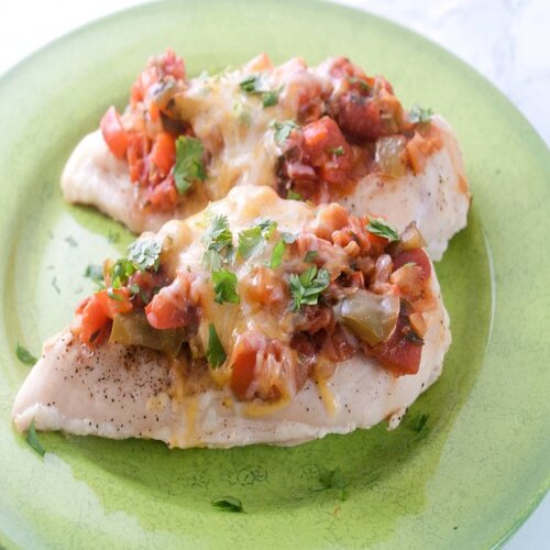 Order Pollo Ranchero food online from La Fiesta Mexican Restaurant store, Greenville on bringmethat.com