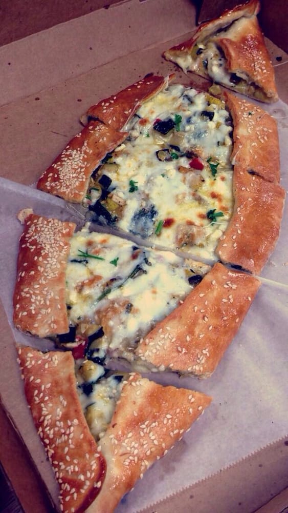 Order Spinach Fatayer food online from Mediterranean Deli, Bakery, and Catering store, Chapel Hill on bringmethat.com