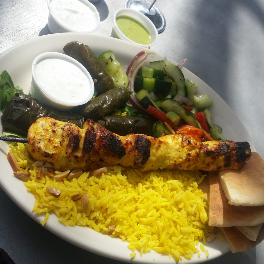 Order Chicken Kebob food online from Mediterranean Deli, Bakery, and Catering store, Chapel Hill on bringmethat.com