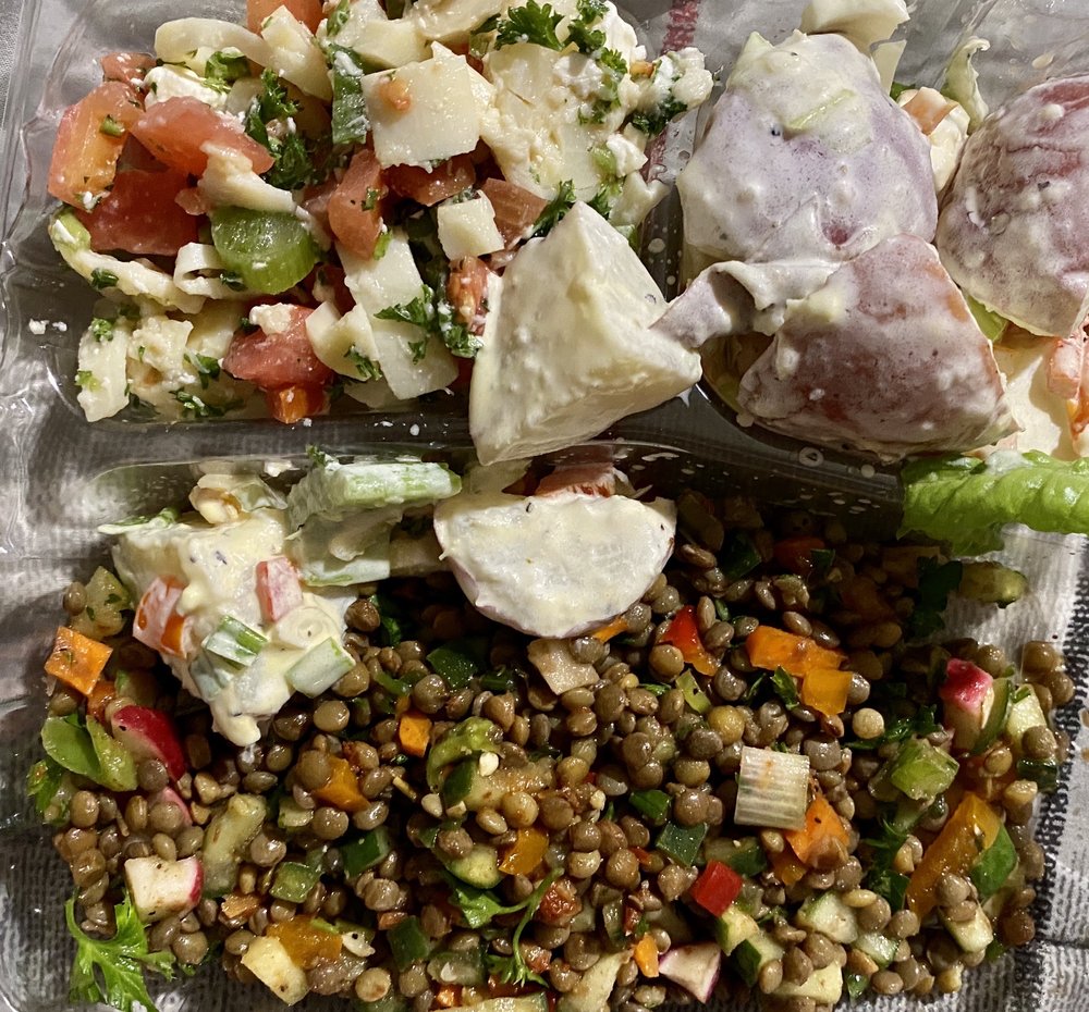 Order Lebanese Potato Salad food online from Mediterranean Deli, Bakery, and Catering store, Chapel Hill on bringmethat.com