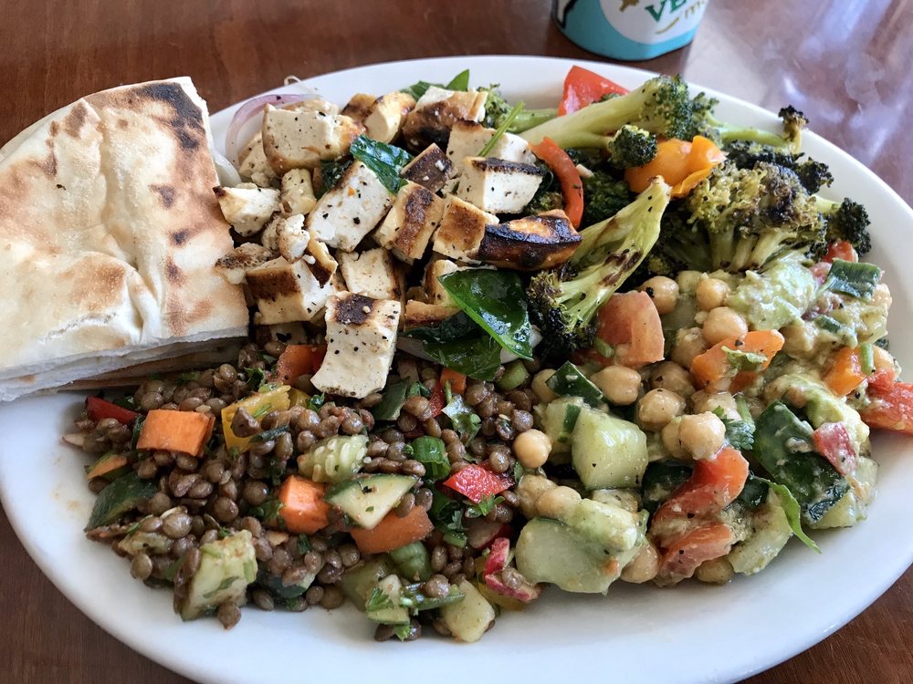 Order Palestinian Chickpea Avocado food online from Mediterranean Deli, Bakery, and Catering store, Chapel Hill on bringmethat.com