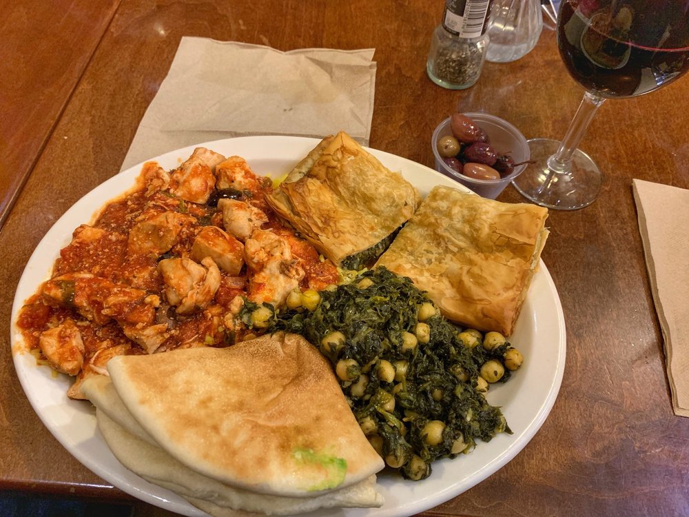 Order Chicken Mediterranean food online from Mediterranean Deli, Bakery, and Catering store, Chapel Hill on bringmethat.com