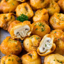 Order Breaded Fried Mushrooms food online from New Brother's Pizza store, Fishersville on bringmethat.com