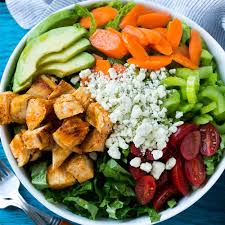 Order Buffalo Chicken Salad food online from New Brother's Pizza store, Fishersville on bringmethat.com