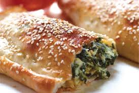 Order Spinach & Cheese Calzone (Small) food online from New Brother's Pizza store, Fishersville on bringmethat.com