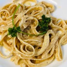 Order Fettuccine Alfredo w/ Chicken & Broccoli food online from New Brother's Pizza store, Fishersville on bringmethat.com