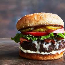 Order Bacon Swiss Burger food online from New Brother's Pizza store, Fishersville on bringmethat.com