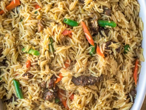 Order Beef Fried Rice food online from China King Restaurant store, Wilmington on bringmethat.com