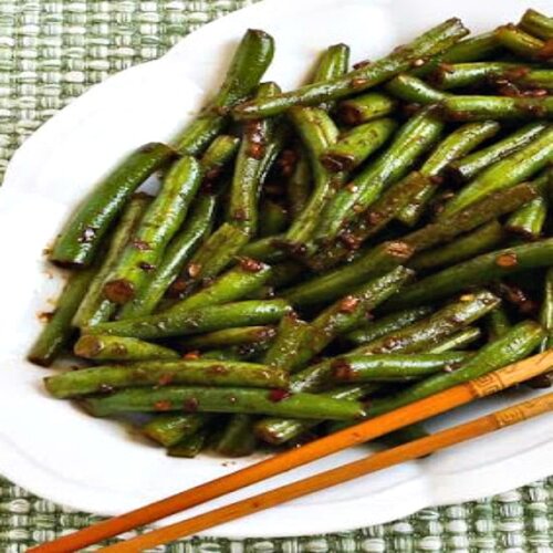 Order Stir Fried String Beans food online from China King Restaurant store, Wilmington on bringmethat.com