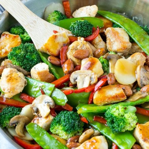Order Beef Almonds Ding food online from China King Restaurant store, Wilmington on bringmethat.com