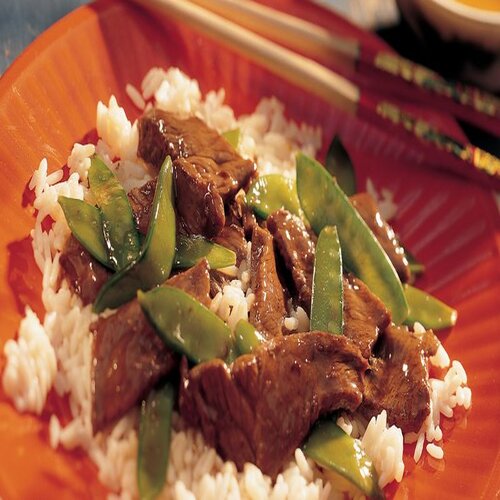 Order Beef with Peapod food online from China King Restaurant store, Wilmington on bringmethat.com