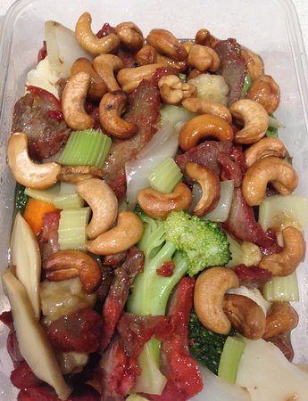 Order BBQ Pork with Cashew Nuts food online from China King Restaurant store, Wilmington on bringmethat.com